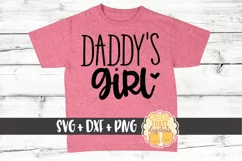 Daddy's Girl SVG PNG DXF Cut Files Product Image 1