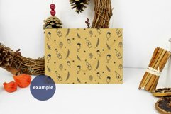Envelope Sticker Mockup PSD, Envelope Full Wrap Mockup Xmas Product Image 5