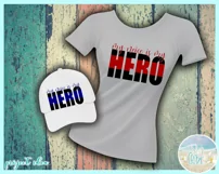 My Neice Is My Hero Quote Svg Dxf Eps Png Pdf Product Image 2