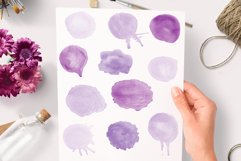 Watercolor Blobs neutral clipart Graphics - 44 PNG Product Image 1