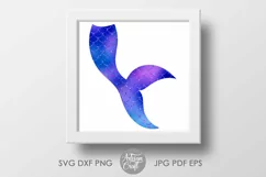 Mermaid tail SVG, mermaid | mermaid tail clipart Product Image 2