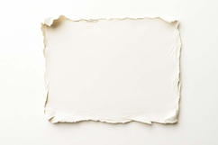 Old Sheet Paper on White Background Product Image 1