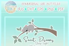 Sweet Dreams Sleep Tight We Love You Goodnight Wall Art SVG Product Image 4