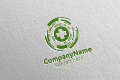 Biomedicine Cross Medical Hospital Logo 11 Product Image 2