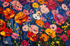 Painting Flowers Background Wallpaper Product Image 1