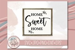 Home Sweet Home svg, Farmhouse style svg, Farmhouse decor Product Image 2