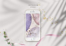 Gold Watercolor Shapes PNG Product Image 5