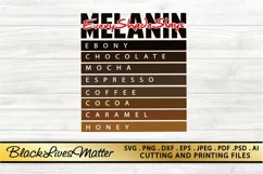 Black Lives Matter SVG PNG EPS DXF Files BLACK WOMAN SVG Product Image 3