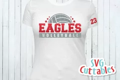 Volleyball SVG | Volleyball Template 0030 | Shirt Design Product Image 2