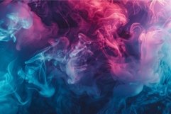 Abstract swirls of blue and pink smoke Product Image 1