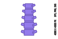 Colored Spine Icons Product Image 1