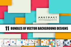 Overlapping square design vector background Product Image 1