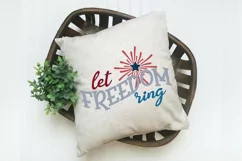 Let Freedom Ring SVG Cut File - Patriotic SVG DXF EPS PNG Product Image 3