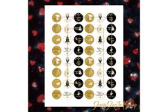 Christmas Printables,Christmas Digital Collage Sheet,Santa Product Image 2