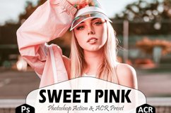 Sweet Pink Photoshop Actions And ACR Presets, Bright modern Product Image 1