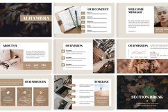 Alhambra - Lookbook Powerpoint Template Product Image 2