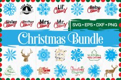 Christmas SVG Bundle Christmas SVG Holiday SVG Snowflake SVG Product Image 1