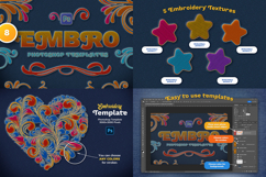 Embroidery Graphic Assets Bundle Product Image 9