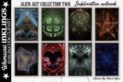 Alien Art Two Sublimation Set Product Image 1