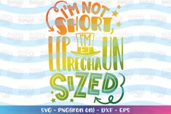 St. Patrick's Day svg I'm not short, I'm Leprechaun sized Product Image 1