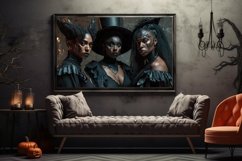 Halloween Samsung Frame TV Art Witch SET of 4 Product Image 6