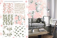 Watercolor BLOOMING flowers 146 PNG Product Image 7