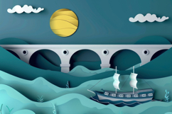 Paper Art Background Wallpaper Product Image 1