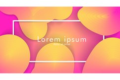 Colorful abstract geometric background.Trend gradient. Fluid Product Image 3
