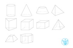 3D Geometric Shapes Product Image 3