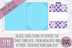 3D Birthday card blank insert design| Paper cutting |Cricut Product Image 2