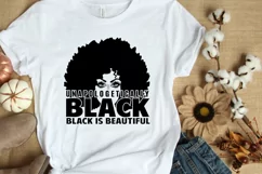 Black Woman SVG PNG EPS DXF for Cutting and Printing BLM SVG Product Image 3