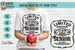 Quarantined Edition Class of 2021 - Senior - Graduation SVG Product Image 1