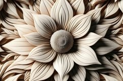 3D Flower Background Product Image 1