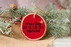 When They Saw The Star They Rejoiced SVG - Matthew 2 10 Product Image 1