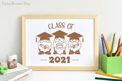 Class of 2021 svg, graduation gnome svg, graduation 2021 svg Product Image 3