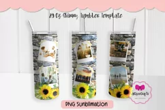 20oz Skinny Tumbler Template|Photo Tumbler Product Image 1