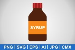 Vector Syrup Icon Product Image 1