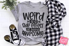 Funny Shirt Svg, Funny Is A Side Effect Of Being Awesome Product Image 1