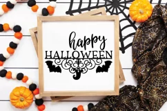 Happy Halloween SVG Cut File - Halloween SVG PNG EPS DXF Product Image 2