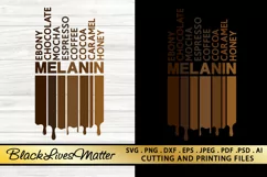 Black Lives Matter SVG PNG EPS DXF MELANIN POPPIN' SVG File Product Image 2