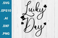 Lucky Day St. Patrick Quote Product Image 1