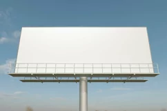 Billboard Sign Mockup Front View Product Image 2