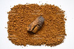 peeled birch fungus chaga on the pile small pieces Product Image 1