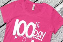 100 days of School SVG cut file Sublimation PNG Teacher Product Image 2