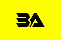 BA Logo Design Product Image 1
