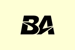 BA Logo Design Product Image 1