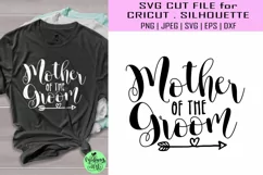Mother of the groom svg, wedding and engagement svg Product Image 1