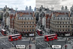 Street photography Black City lightroom presets for desktop Product Image 2