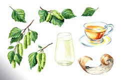 Birch. Watercolor collection Product Image 2