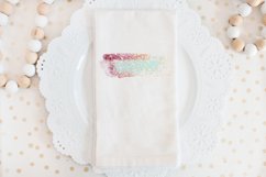 Turquoise and Blush Pink Brush Strokes Bundle Product Image 10